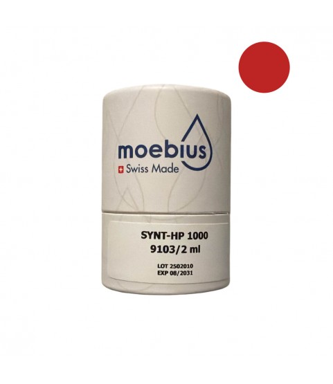 Moebius Synt-HP 1000 9103 special synthetic red oil 2 ml Moebius Synt-HP 1000 9103 special synthetic red oil 2 ml