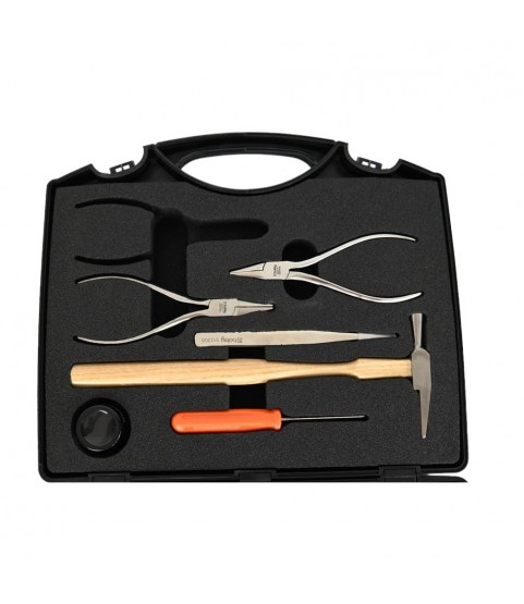 Boley service case with quality tools for clock 15 pcs