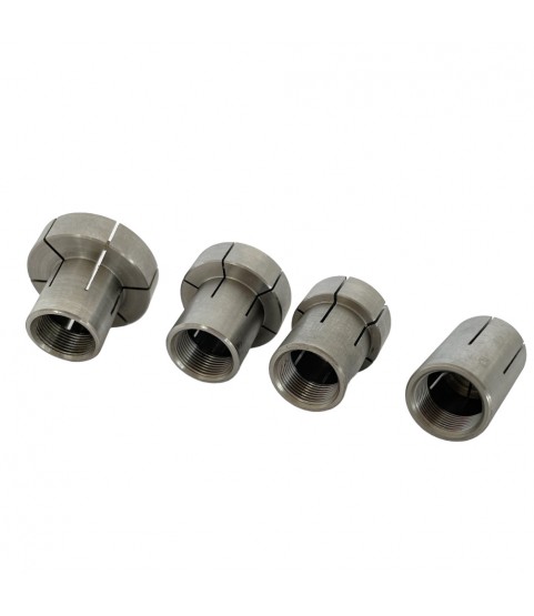 Boley collet set with M16 right thread suitable for lapping machine or polish holder 20-25 - 30 - 35 mm