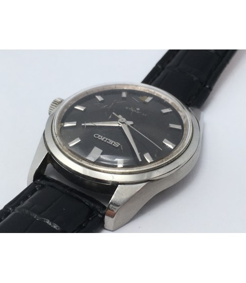 Vintage Seiko 66-7100-P Men's Watch Black Dial cal. 66B 1960s