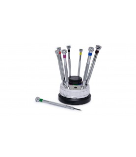 Beco Technic set of 9 screwdrivers on a rotating base