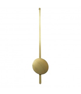 Universal brass pendulum 43 mm for quartz clocks 260 mm
