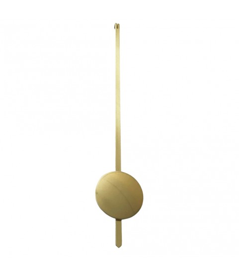 Universal brass pendulum 43 mm for quartz clocks 260 mm