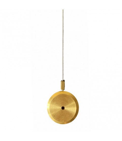 French bracket clock pendulum 28 mm of solid brass 200 mm