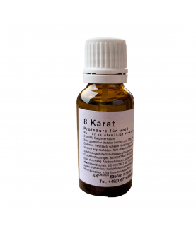Test Acid for Gold 8k 333 goldsmith 20ml Germany