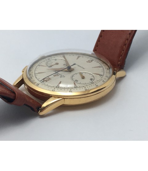 Vintage Breitling 18K Solid Gold Chronograph Men's Watch ref. 1191
