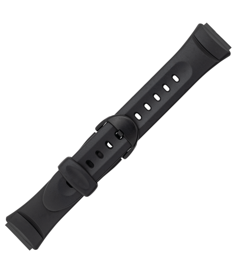Casio 10033816 18 mm watch black strap W-57-1AVD, W-57-1BVD, W-57-2AVD, W-57-1AMJF