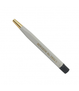 Bergeon 2834-L scratch brush brass pen Ø10mm 4mm