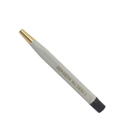 Bergeon 2834-L scratch brush brass pen Ø10mm 4mm