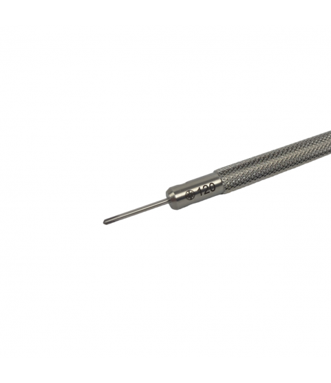 Bergeon 30081-C-120 stainless steel screwdriver with cross blade 1.20 mm