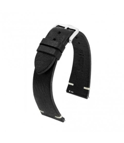 Hirsch Bagnore L black watch strap 19 mm 05502050-2-19