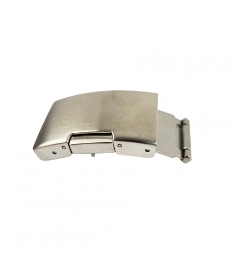 Stainless steel folding clasp with 2 push buttons for metal bracelets 20 mm