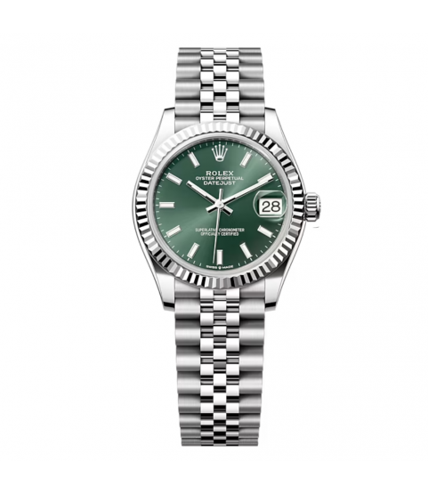 New Rolex Datejust 278274 green dial watch with Jubilee bracelet 2023