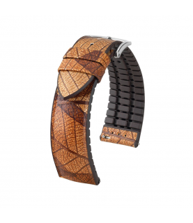 Hirsch Leaf brown watch strap 20 mm 0921046010-2-20 Hirsch Leaf brown watch strap 20 mm 0921046010-2-20