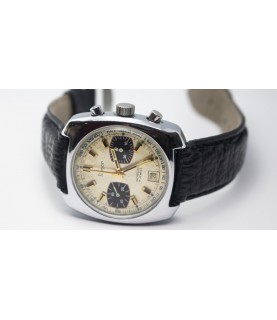 Vintage Flamor Chronograph Men's Watch Valjoux 7734 1960s