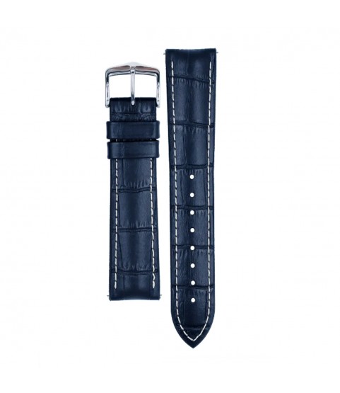 Hirsch George L Blue Calf Leather Watch Strap 22 mm Hirsch George L Blue Calf Leather Watch Strap 22 mm