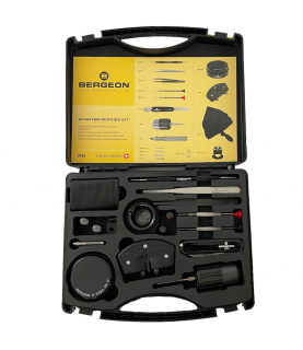 Bergeon 7814 starter service kit with 18 tools for watchmakers Bergeon 7814 starter service kit with 18 tools for watchmakers