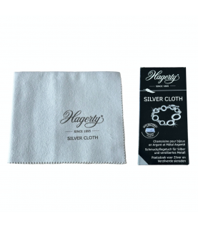Hagerty Silver cleaning and highshine cloths 36 x 30 cm
