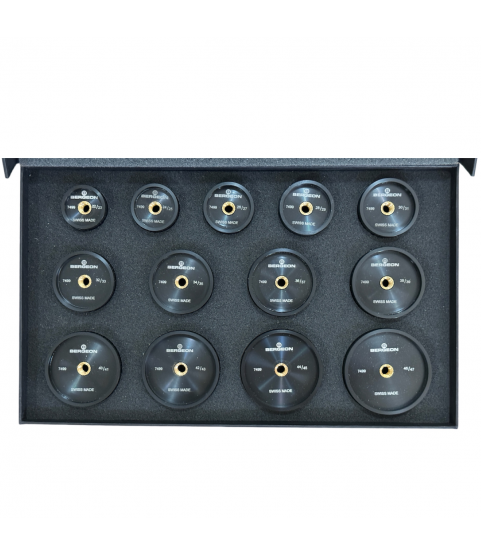Bergeon 7499-A case press dies 13 piece set