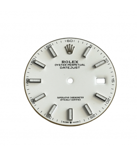 Rolex Datejust 126300, 126334 41mm white dial part