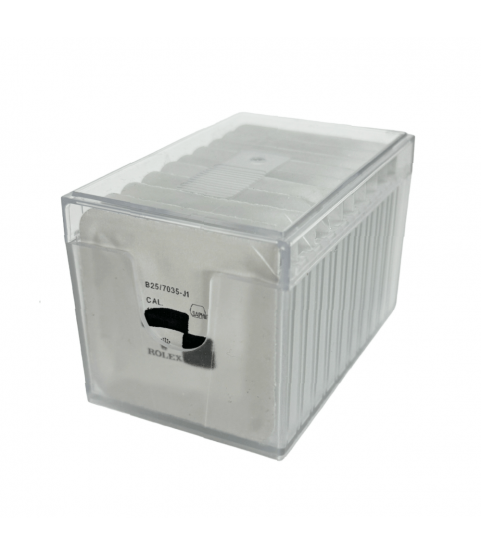 New plastic storage box for watch crystals to 10 units