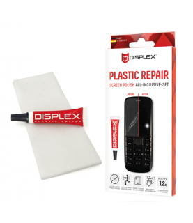 DISPLEX Scratch Repair Paste, Plastic Display Polish for Phones Tablets and Consoles, Removes Scratches and Restores Clarity, Easy Hand Polishing, Plastic Repair Screen Polish All-Inclusive Set DISPLEX Scratch Repair Paste, Plastic Display Polish for Phones Tablets and Consoles, Removes Scratches and Restores Clarity, Easy Hand Polishing, Plastic Repair Screen Polish All-Inclusive Set