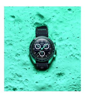 Swatch Omega MoonSwatch Mission on Earth - Polar Lights Chronograph Watch