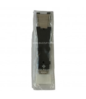 New Black Leather Strap for Patek Philippe Watches (25 x 12 mm)
