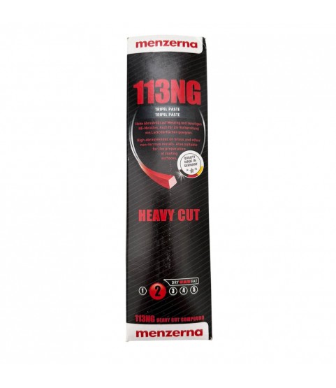 Menzerna 113NG Heavy Cut Polishing Compound 1.1 kg Bar Menzerna 113NG Heavy Cut Polishing Compound 1.1 kg Bar