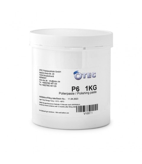 OTEC P6 Polishing Paste - 1 kg Professional Compound