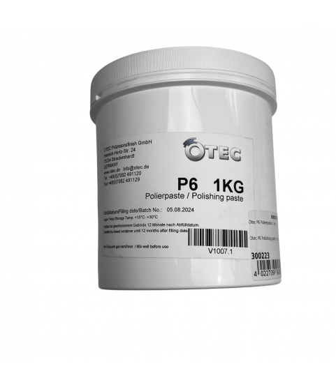 OTEC P6 Polishing Paste - 1 kg Professional Compound OTEC P6 Polishing Paste - 1 kg Professional Compound