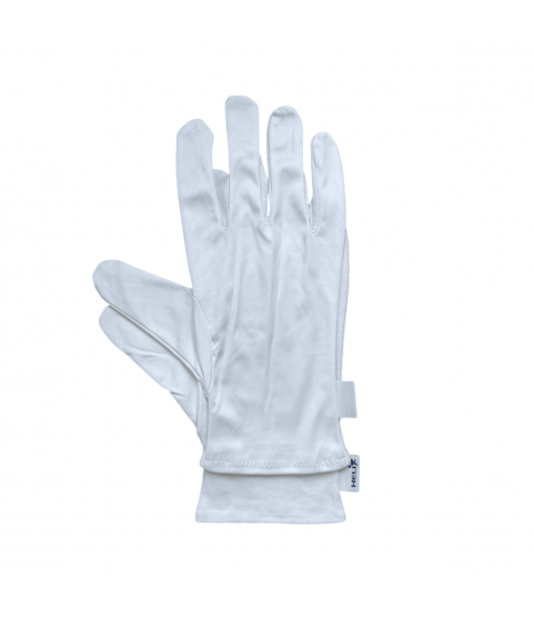 Heli presentation gloves, microfiber, white, size S, 1 pair Heli presentation gloves, microfiber, white, size S, 1 pair