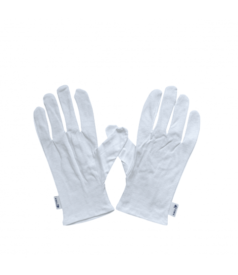 Heli presentation gloves, microfiber, white, size S, 1 pair Heli presentation gloves, microfiber, white, size S, 1 pair