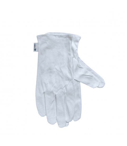 Heli presentation gloves, microfiber, white, size S, 1 pair Heli presentation gloves, microfiber, white, size S, 1 pair