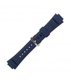 Casio blue watch strap 10093417 for G-2900-2, G-2900C-2V, G-2900F-2V, 16mm Casio blue watch strap 10093417 for G-2900-2, G-2900C-2V, G-2900F-2V, 16mm