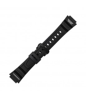 Casio black watch strap 10314483 for AQW-101-AV, 18mm Casio black watch strap 10314483 for AQW-101-AV, 18mm