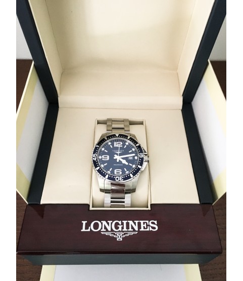 Longines HydroConquest Black Dial Men's Watch Stainless Steel L36404966