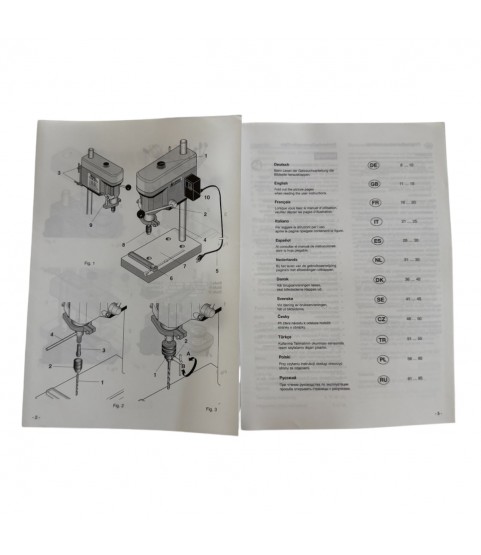 Xenox bench power drill with chuck 0.5 - 6.0 mm