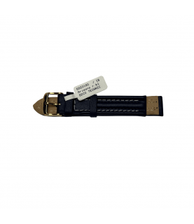 Arizona Sport watch strap 18mm, blue, water Resistant