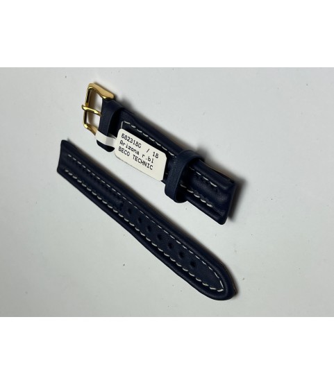 Arizona Sport watch strap 18mm, blue, water Resistant Arizona Sport watch strap 18mm, blue, water Resistant