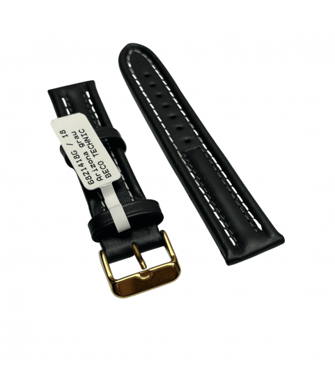 Arizona Sport watch strap 18mm, grey, water resistant