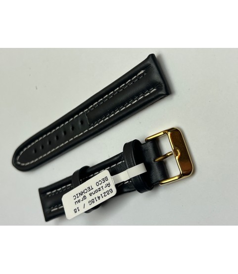 Arizona Sport watch strap 18mm, grey, water resistant