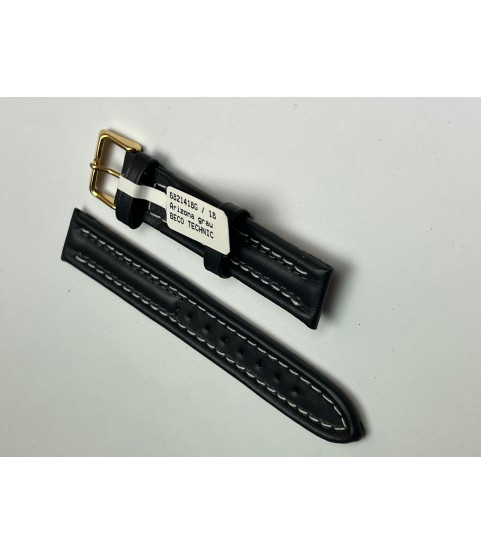 Arizona Sport watch strap 18mm, grey, water resistant