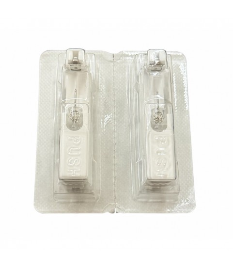 Studex Silver (Steel) Snowball (Fireball) Earrings with Cubic Zirconia, 4.5mm, 7522-0304 Studex Silver (Steel) Snowball (Fireball) Earrings with Cubic Zirconia, 4.5mm, 7522-0304