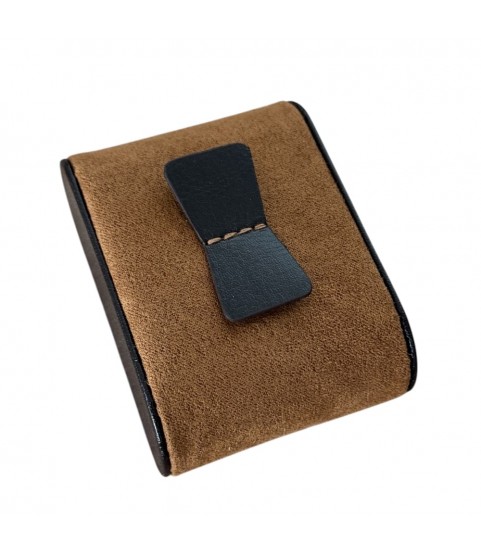 Friedrich 23 brown leather watch box for 10 watches