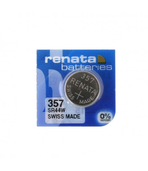 Renata 357 SR44W watch coin battery 1.55V
