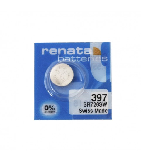 Renata 397 SR726SW watch coin battery 1.55V