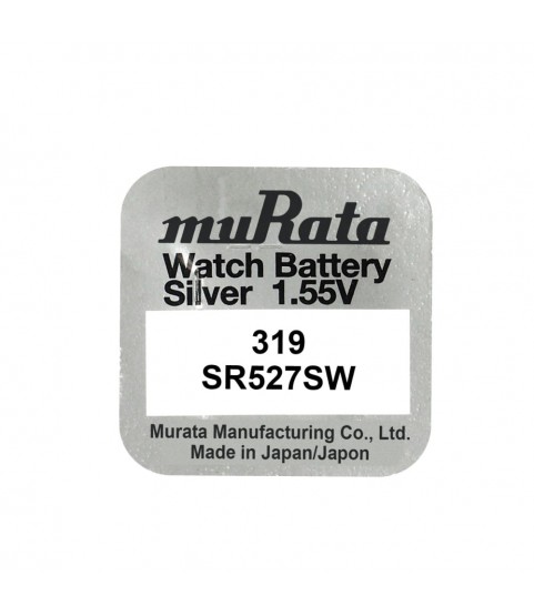 Murata 319 SR527SW watch coin battery 1.55V