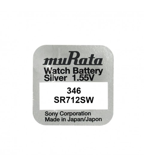 Murata 346 SR712SW watch coin battery 1.55V