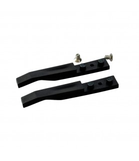 Bergeon 7140-BR carbon fiber replacement tips for tweezer